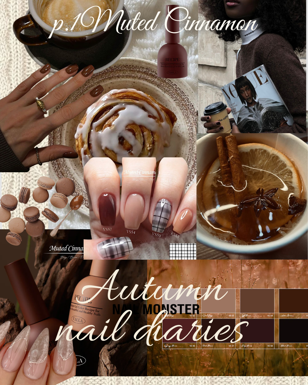 Autumn Nail Diaries | p.1 Muted Cinnamon