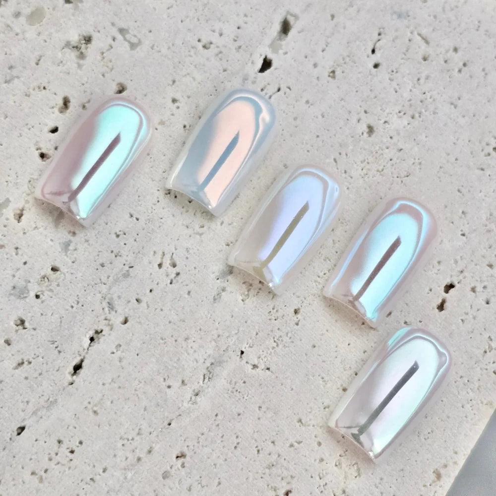 Riposo Mirror Powder - White Pink Green