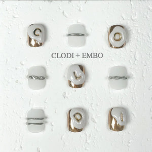 CLODI 3D Art Embo Gel Set 3pcs/set