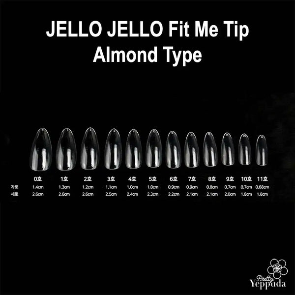 Jello Jello - Fit Me Tips (Almond/Coffin/Stiletto)