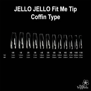 Jello Jello - Fit Me Tips (Almond/Coffin/Stiletto)