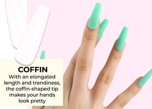 Jello Jello - Fit Me Tips (Almond/Coffin/Stiletto)