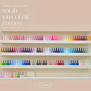 VALLA Solid 100 Non-Wipe Color Collection