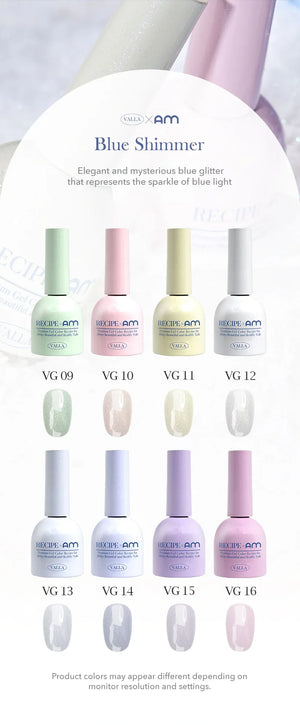 VALLA Blue Shimmer Collection