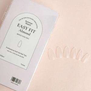 Danjinail Summer Peach Easy Fit Almond Set Tip