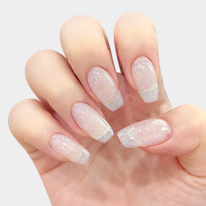 DANJINAIL Summer Peach Easy Fit Coffin set