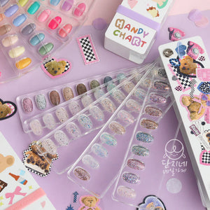 DANJINAIL Summer Peach Handy Chart Case