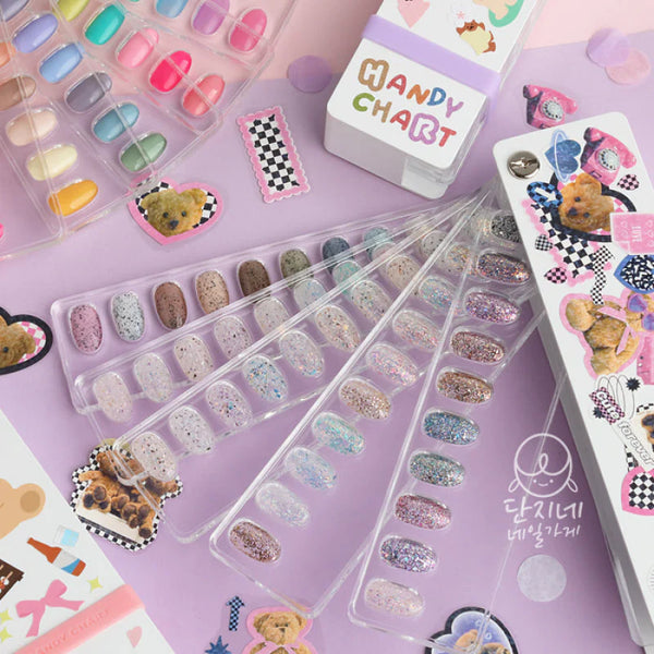 DANJINAIL Summer Peach Handy Chart Case