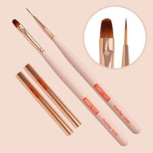 DANJINAIL Summer Peach Overlay Brush Set