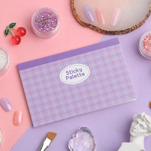 DANJINAIL Summer Peach Sticky Nail Art Palette Size L