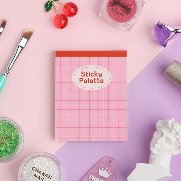 Danjinail Summer Peach Sticky Nail Art Palette Size S