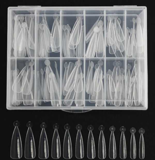 Danjinail Summer Peach Stiletto Dual Tip