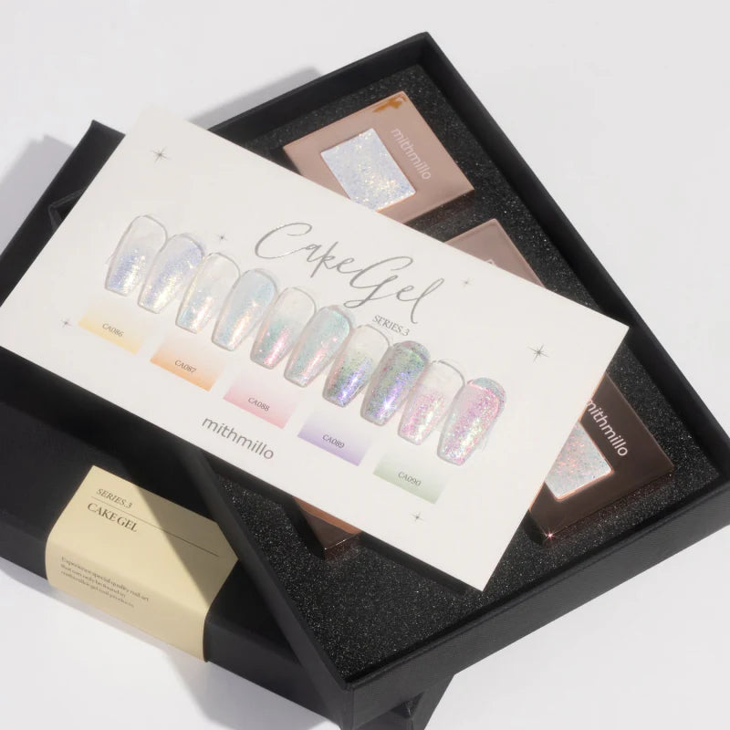 <tc>MITHMILLO</tc> Flower Cake Gel Series 3 Opal Glitter Collection