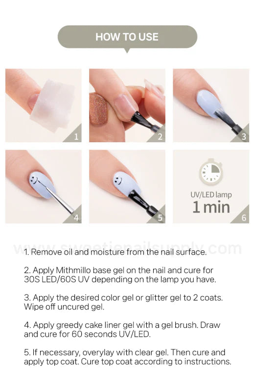 <tc>MITHMILLO</tc> Greedy Liner Cake Gel Palette