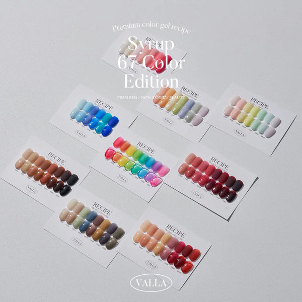 VALLA Syrup 67 Color Collection