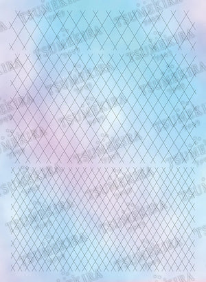 Tsumekira OH-DIC-101 - Aurora Film Seal Diamond Cut