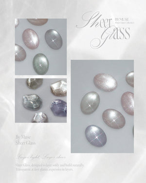 BY MUSE Sheer Glass Collection - Magnetic Gel set