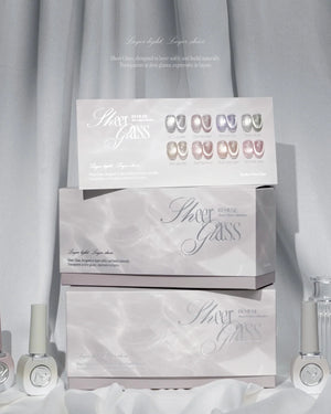 BY MUSE Sheer Glass Collection - Magnetic Gel set