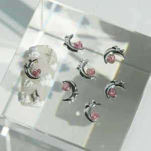 Make.N X Pochit Moon & Heart Nail Charm