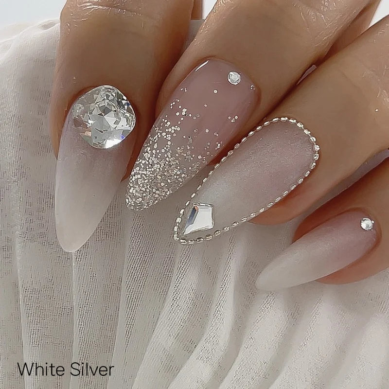Nailbayo DOI Nudi Glitter Gel Silver