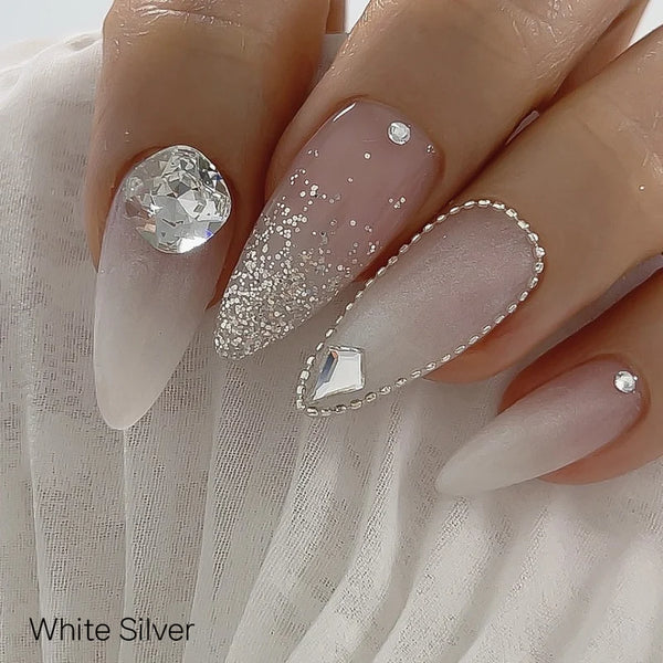 Nailbayo DOI Nudi Glitter Gel Silver