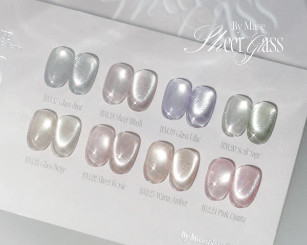 BY MUSE Sheer Glass Collection - Magnetic Gel set