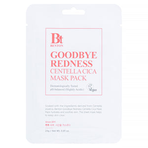 BENTON Goodbye Redness Centella Cica Mask