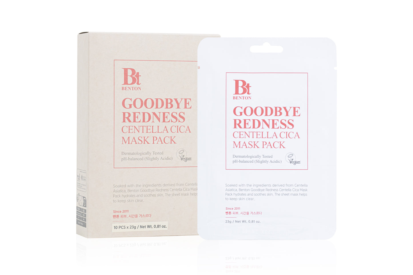 BENTON Goodbye Redness Centella Cica Mask