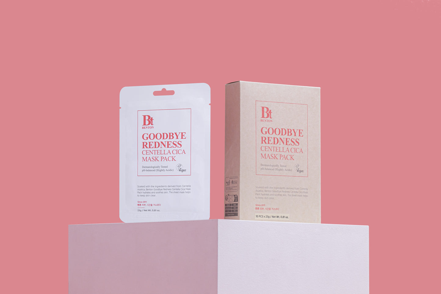 BENTON Goodbye Redness Centella Cica Mask