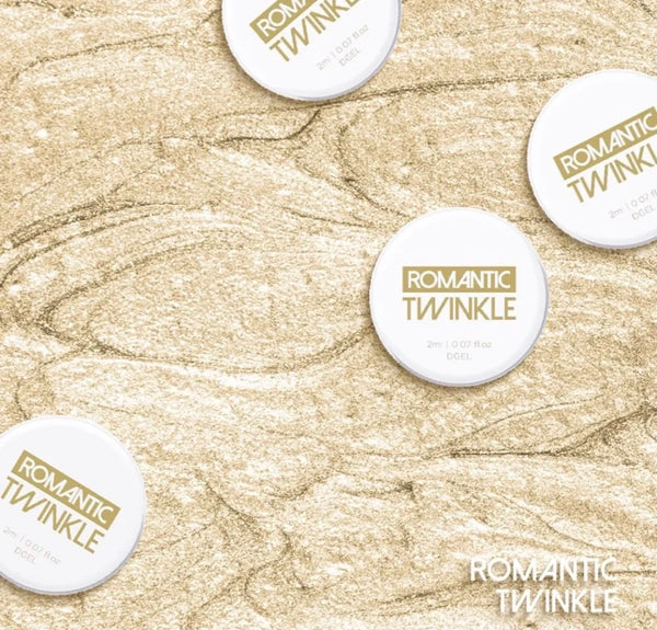 DGEL Romantic Twinkle Collection - Metallic Paint Gel