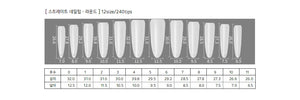 CLODI Nail Tips - Straight Fit - Round