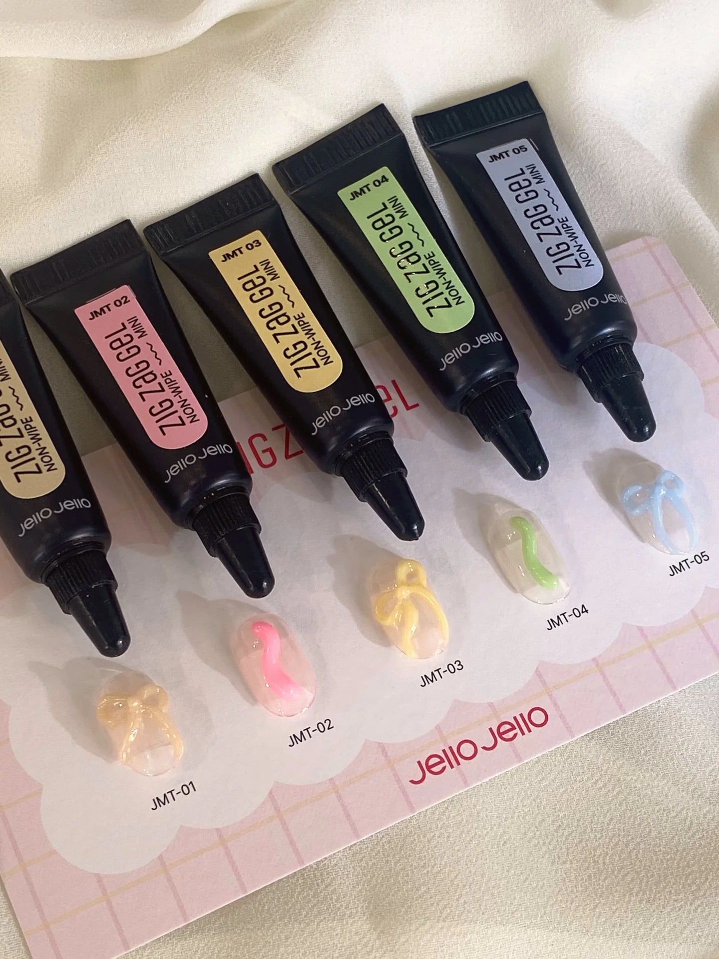 JELLO JELLO Mini Creamy Zig Zag Gel Collection