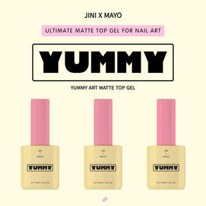 JINI x MAYO: YUMMY Matte Top Gel
