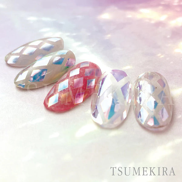 Tsumekira OH-DIC-101 - Aurora Film Seal Diamond Cut