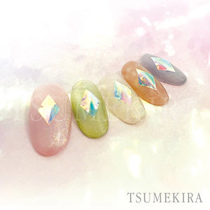 Tsumekira OH-DIC-101 - Aurora Film Seal Diamond Cut