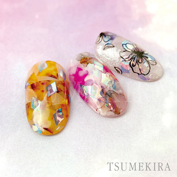 Tsumekira OH-DIC-101 - Aurora Film Seal Diamond Cut