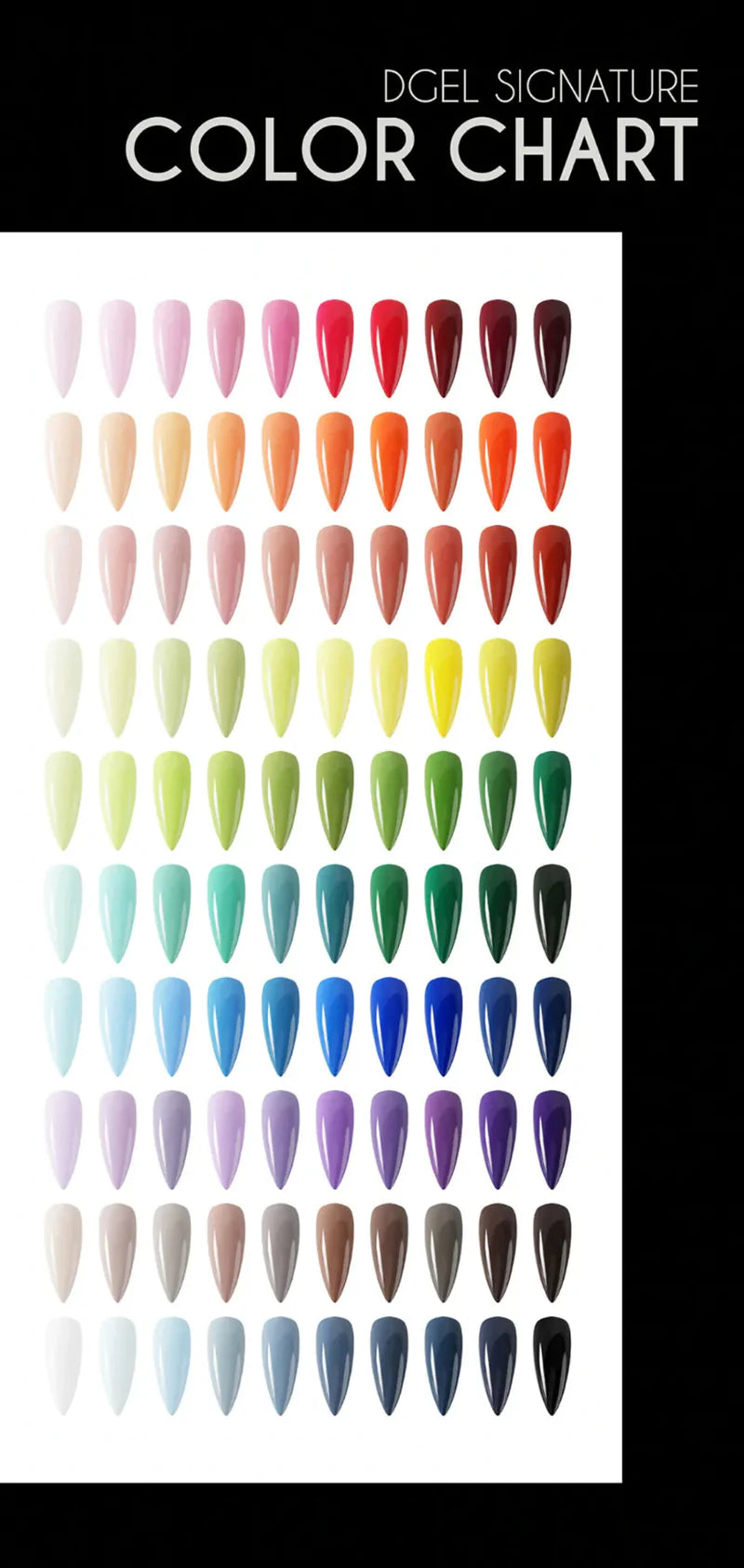 <tc>DGEL</tc> Signature Basic 100 Color Full Set (100x12ml)