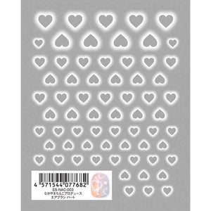 Tsumekira herzförmige Blütenblätter ES-HSP-101 