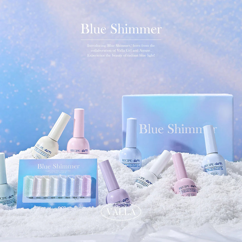 VALLA Blue Shimmer Collection