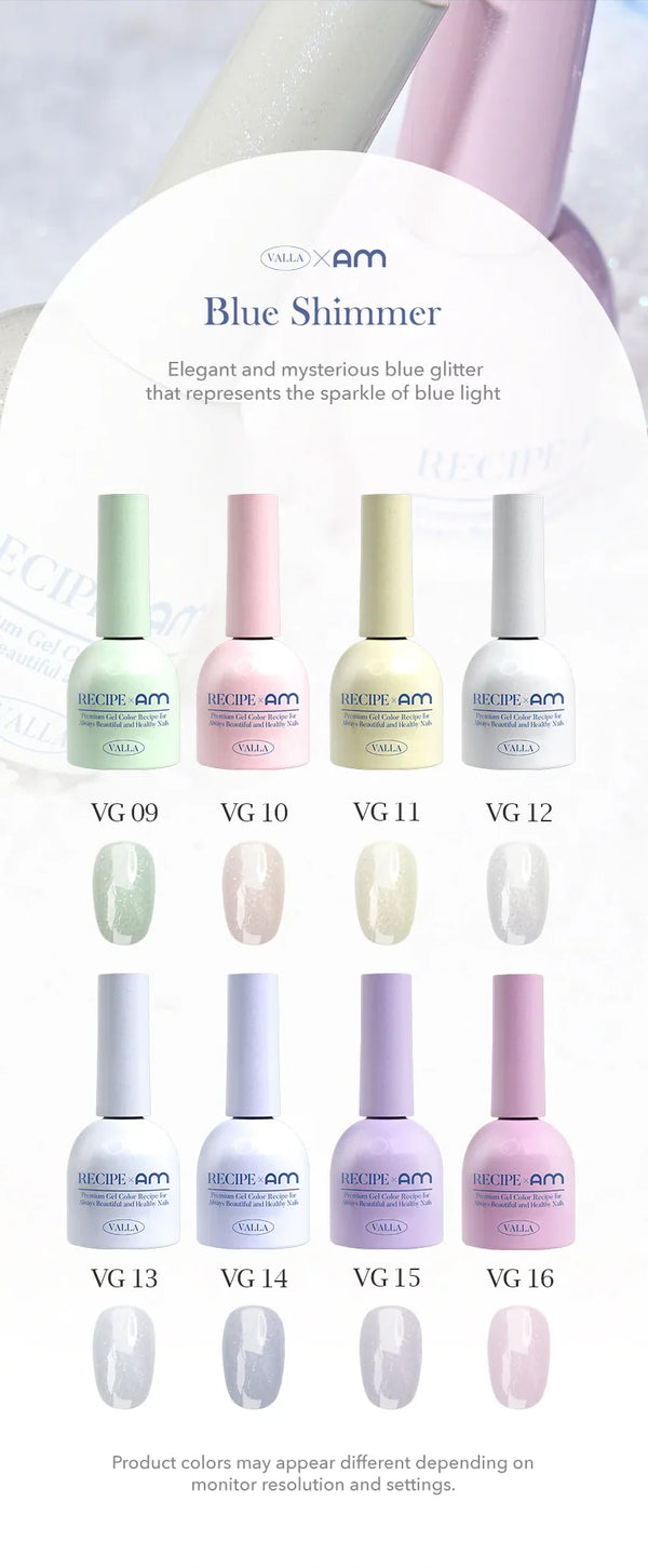 VALLA Blue Shimmer Collection