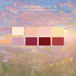 VALLA Color Palette II Collection 8pcs/set