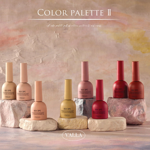 VALLA Color Palette II Collection 8pcs/set