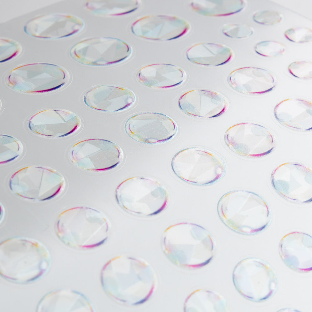 MAKE.N Nail Sticker - Holographic Bubble