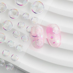 MAKE.N Nail Sticker - Holographic Bubble
