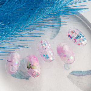 MAKE.N Nail Sticker - Holographic Bubble