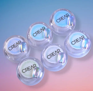 CREAR - Bubble Beam Mirror Powder 2 -  Peach with Pink-Blue Shift