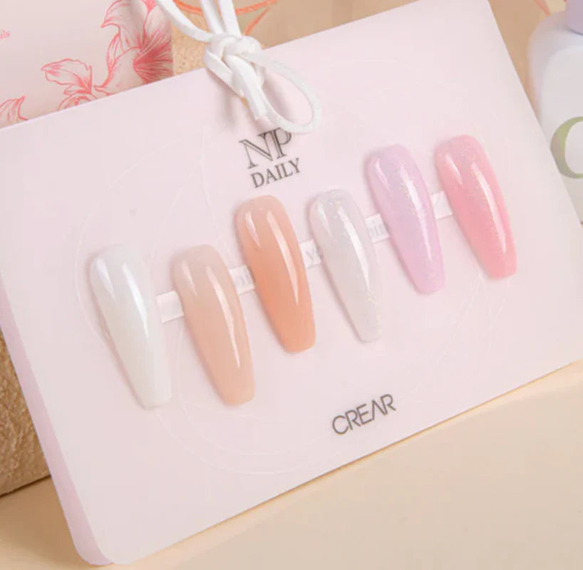 CREAR Daily Nudi Palette – Sirup &amp; Glitzer Kollektion