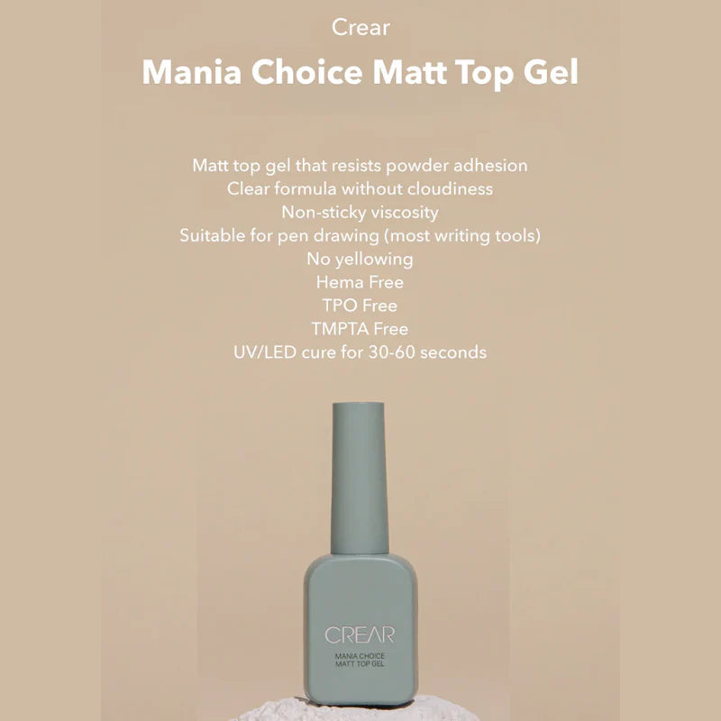 CREAR Mania Choice Matte Top