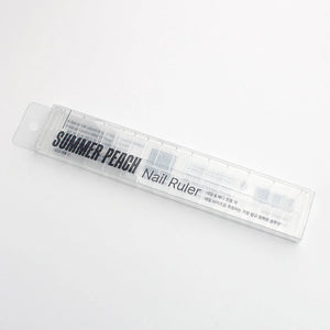 DANJINAIL Summer Peach Nail Ruler