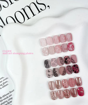 CLODI Nail Art Stamping Plate Set